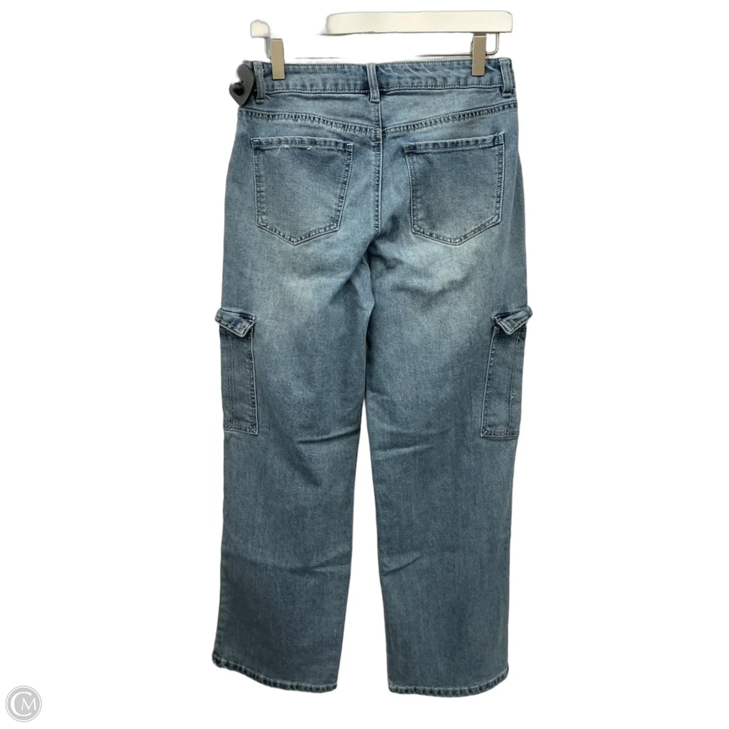 Jeans Wide Leg By D Jeans In Blue Denim, Size: 6
