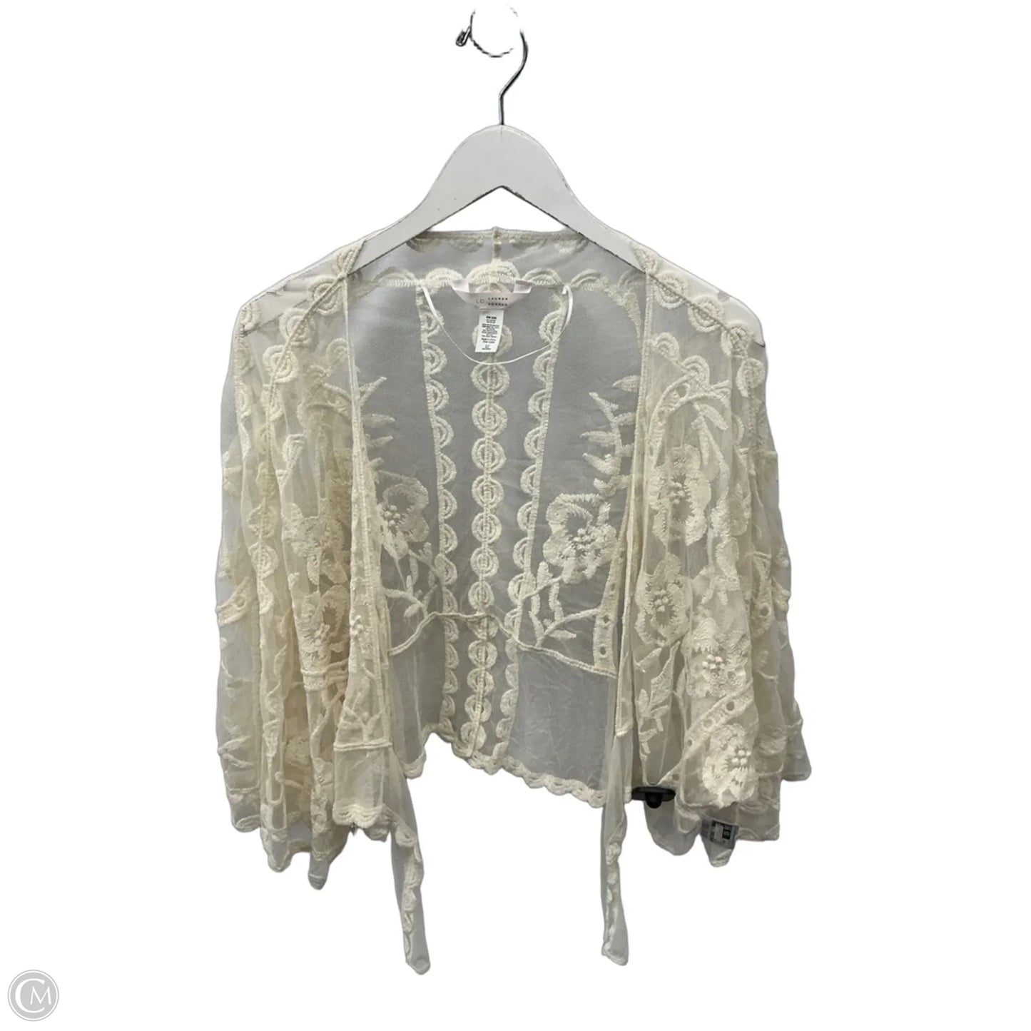 Kimono By Lc Lauren Conrad In Cream, Size: Osfm