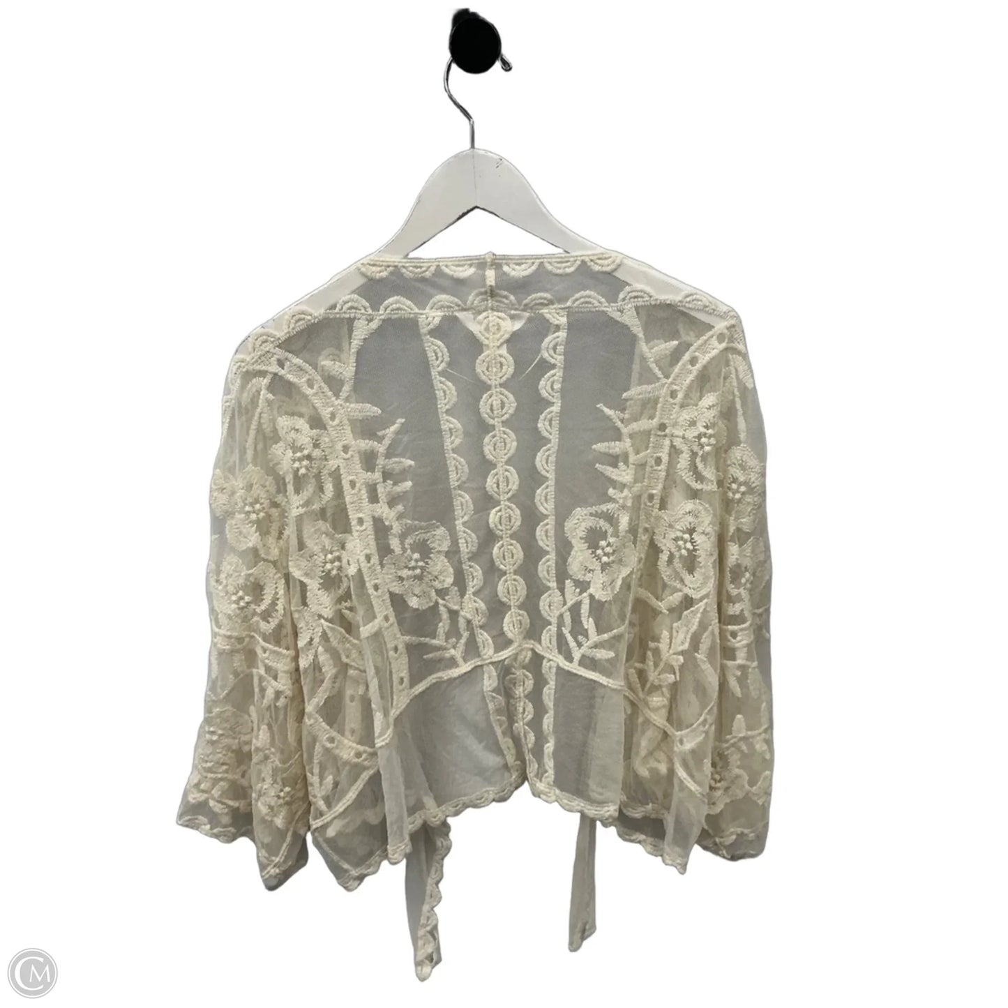 Kimono By Lc Lauren Conrad In Cream, Size: Osfm