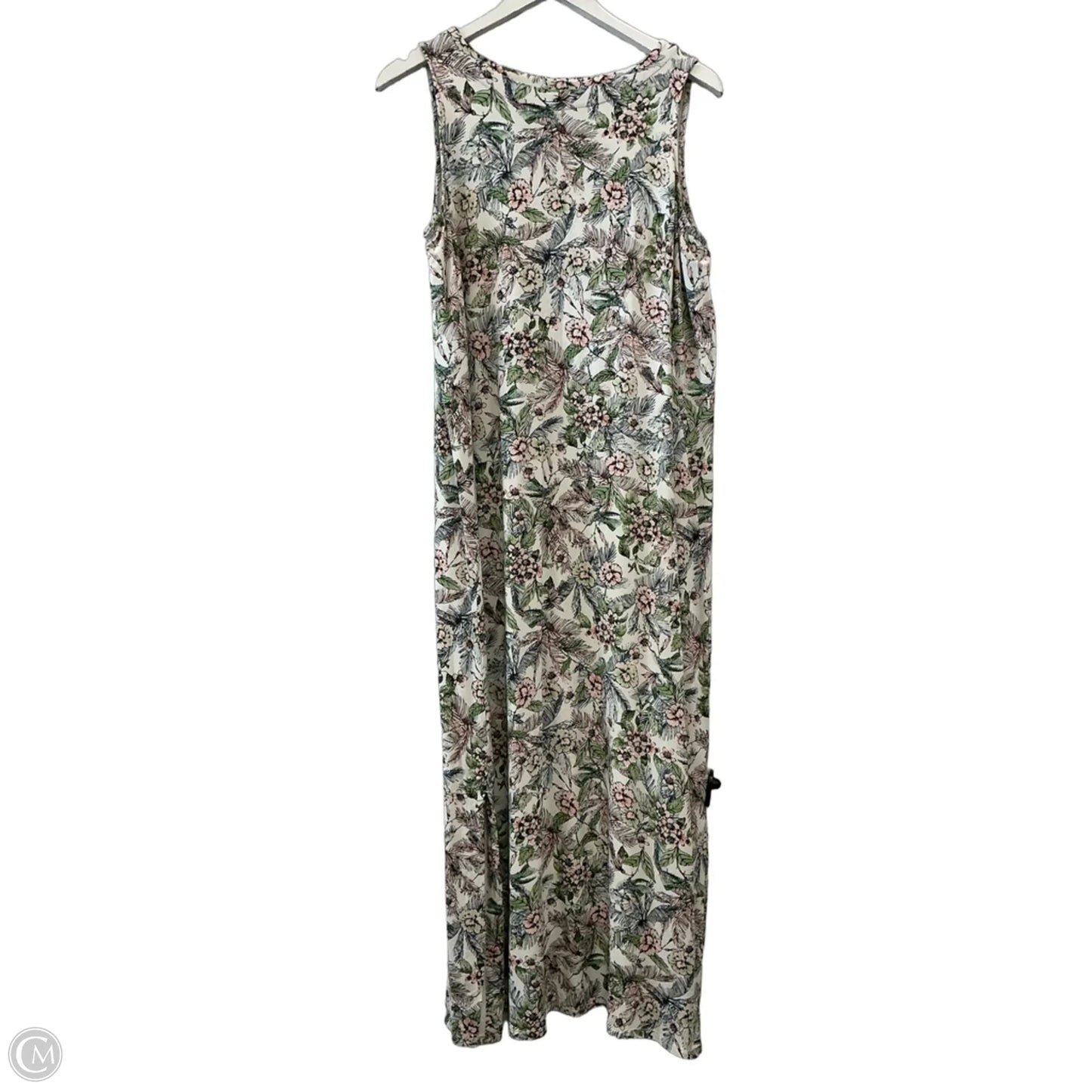 Dress Casual Maxi By J. Jill In Green, Size: M