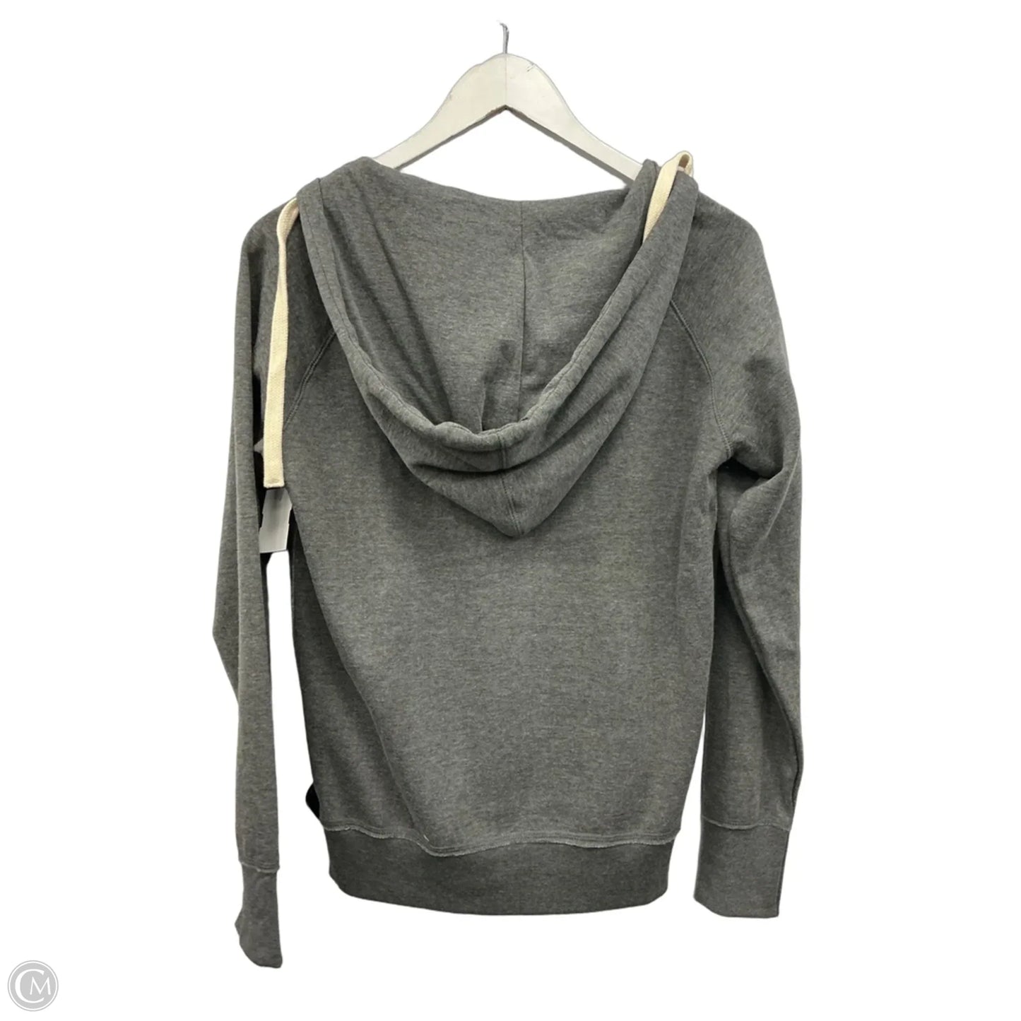 Sweatshirt Hoodie By Clothes Mentor In Grey, Size: Xs