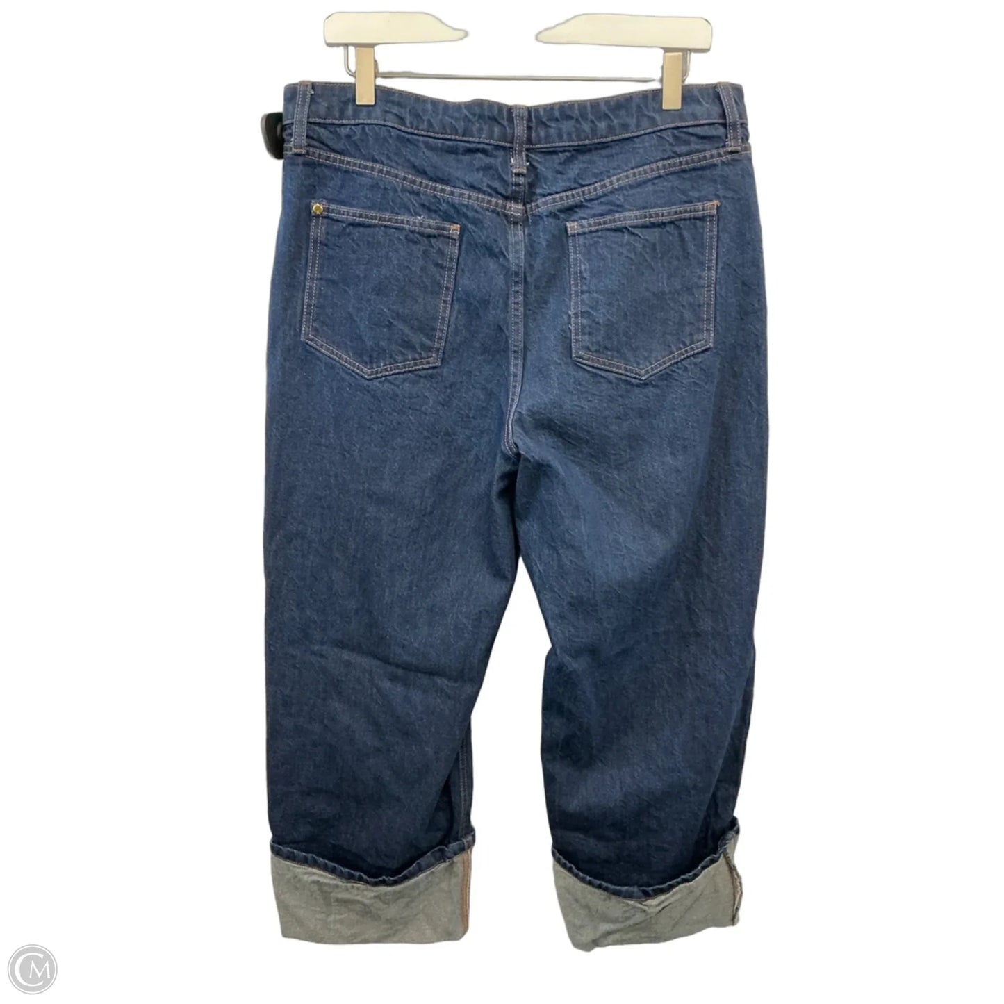 Jeans Designer By Kate Spade In Blue Denim, Size: 12