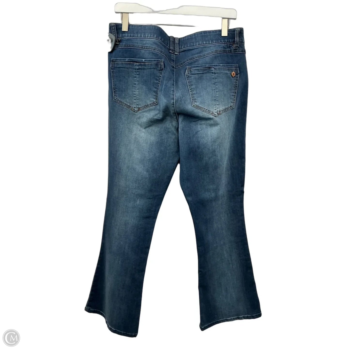 Jeans Flared By Democracy In Blue Denim, Size: 12p