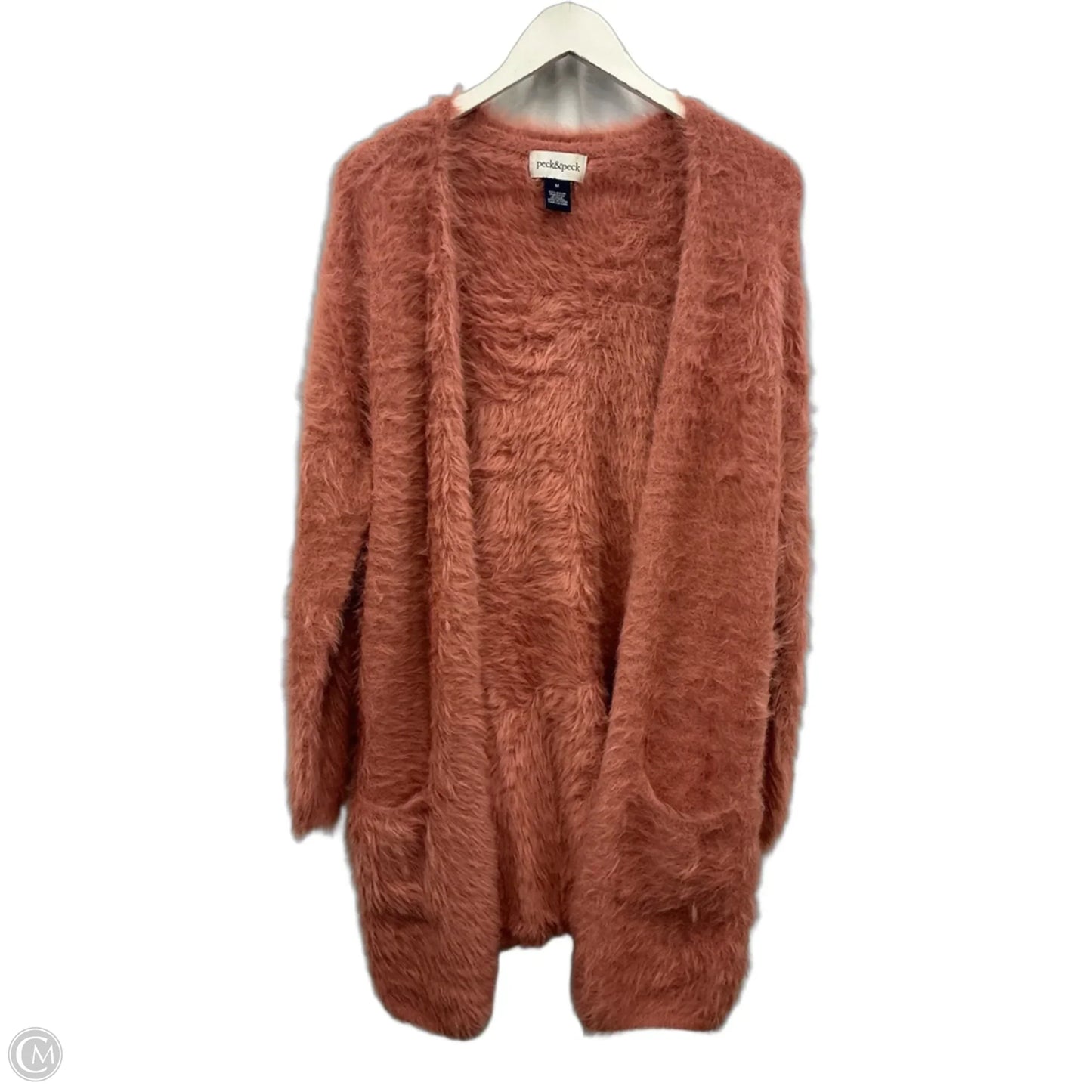 Cardigan By Peck And Peck In Pink, Size: M