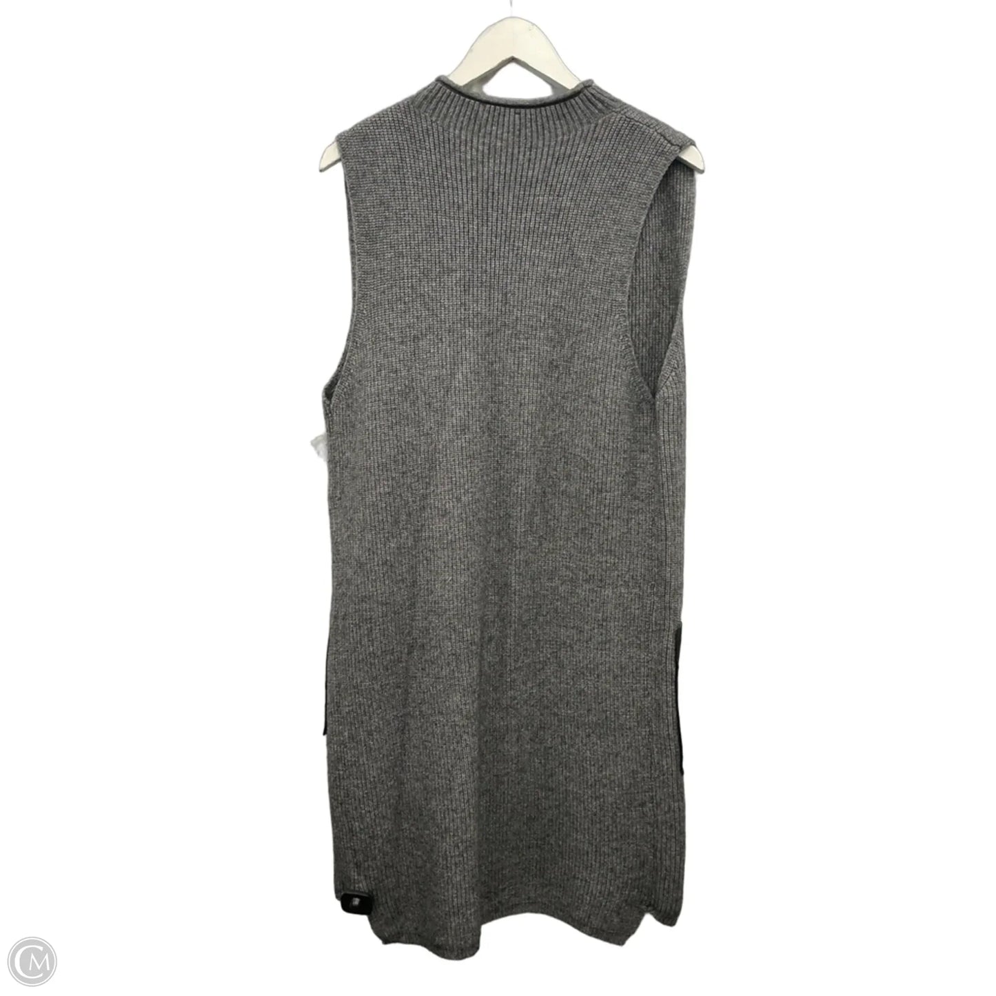 Vest Sweater By Mystree In Grey, Size: S