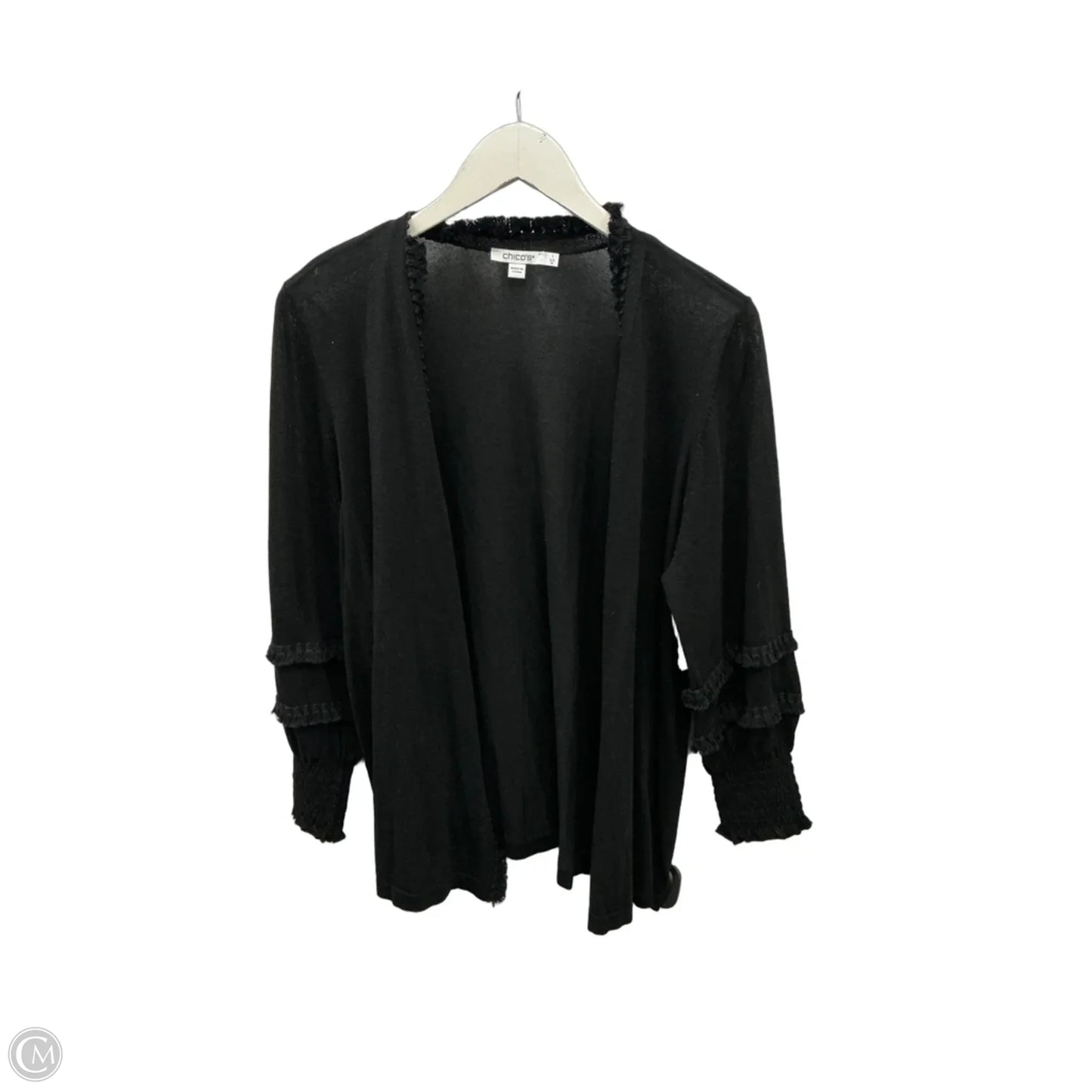 Cardigan By Chicos In Black, Size: M