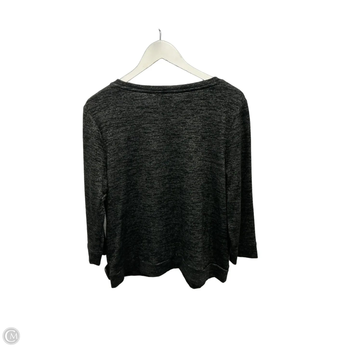 Sweater By Chicos In Black, Size: L
