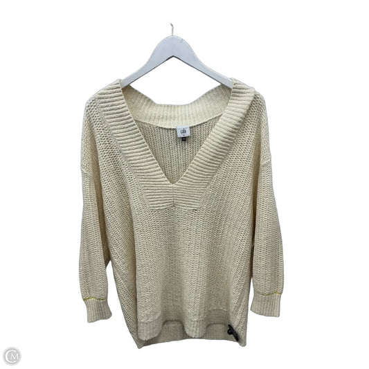 Sweater By Cabi In Cream, Size: M
