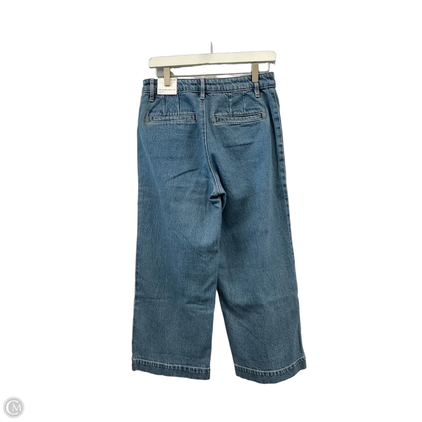 Jeans Wide Leg By Loft In Blue Denim, Size: 4p
