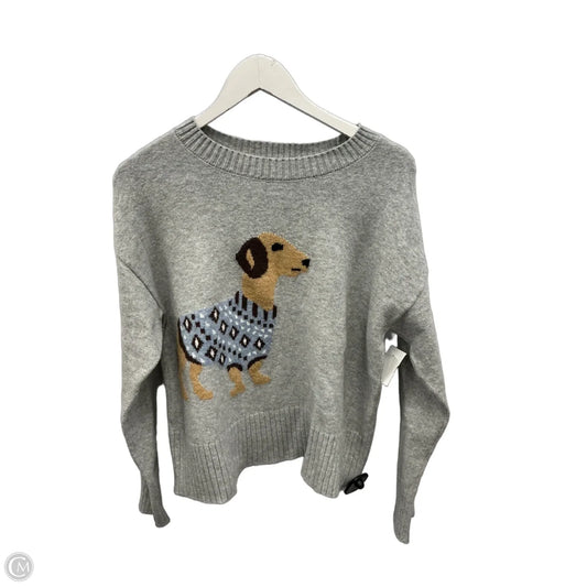 Sweater By Loft In Grey, Size: S