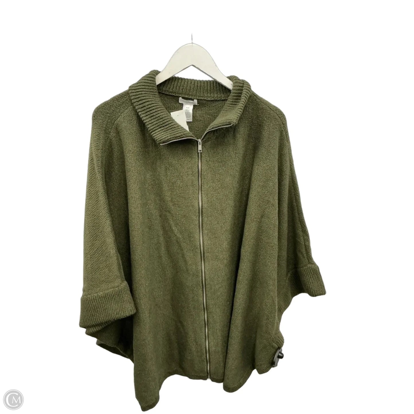 Poncho By J. Jill In Green, Size: 2x