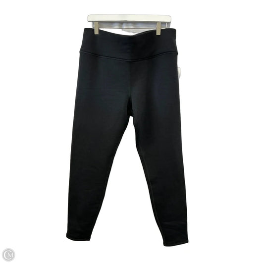Athletic Leggings By Athleta In Black, Size: Xl