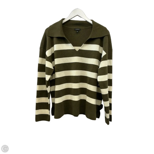 Sweater By Talbots In Green, Size: Xl