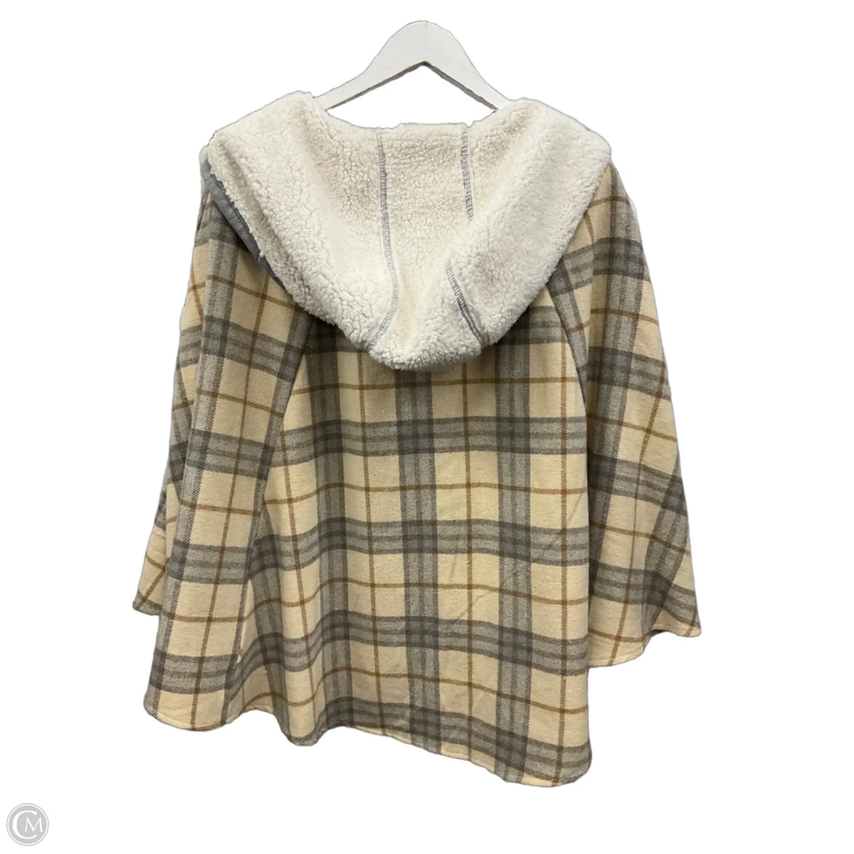 Poncho By Hem & Thread In Cream, Size: M