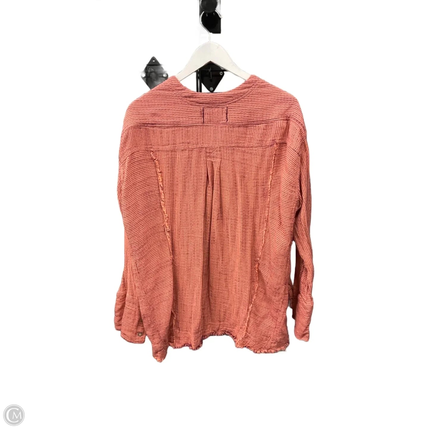 Top Long Sleeve By We The Free In Pink & Purple, Size: S