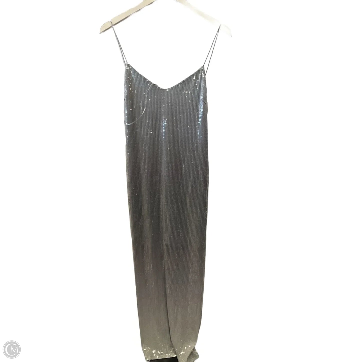Dress Party Midi By Zara In Grey, Size: S
