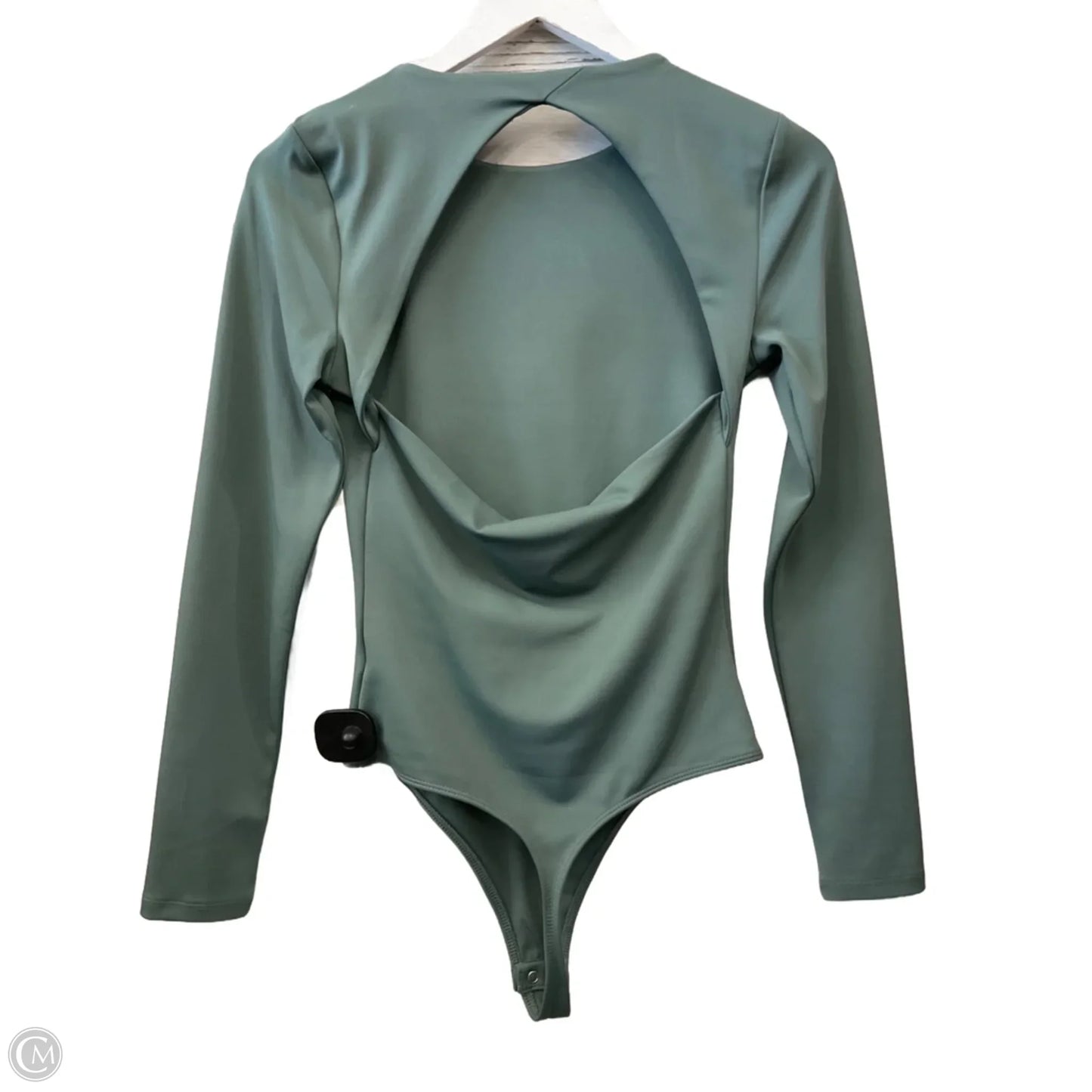 Bodysuit By Express In Green, Size: S