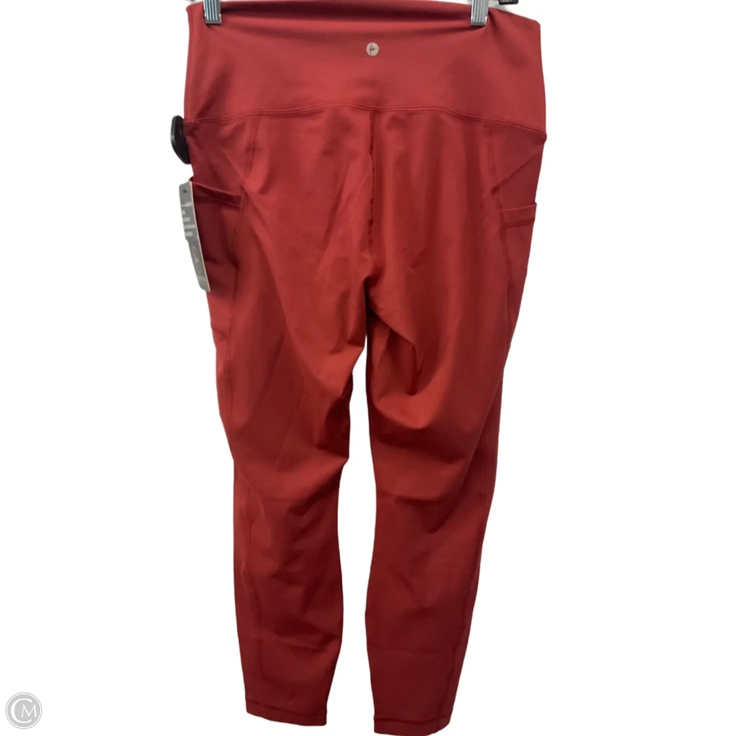 Athletic Leggings By 90 Degrees By Reflex In Orange, Size: Xl