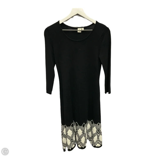 Dress Sweater By Sangria In Black, Size: S