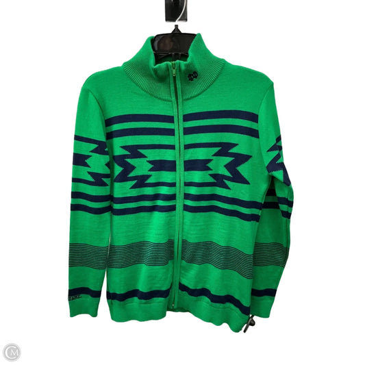 Athletic Sweatshirt Collar By Clothes Mentor In Green, Size: S