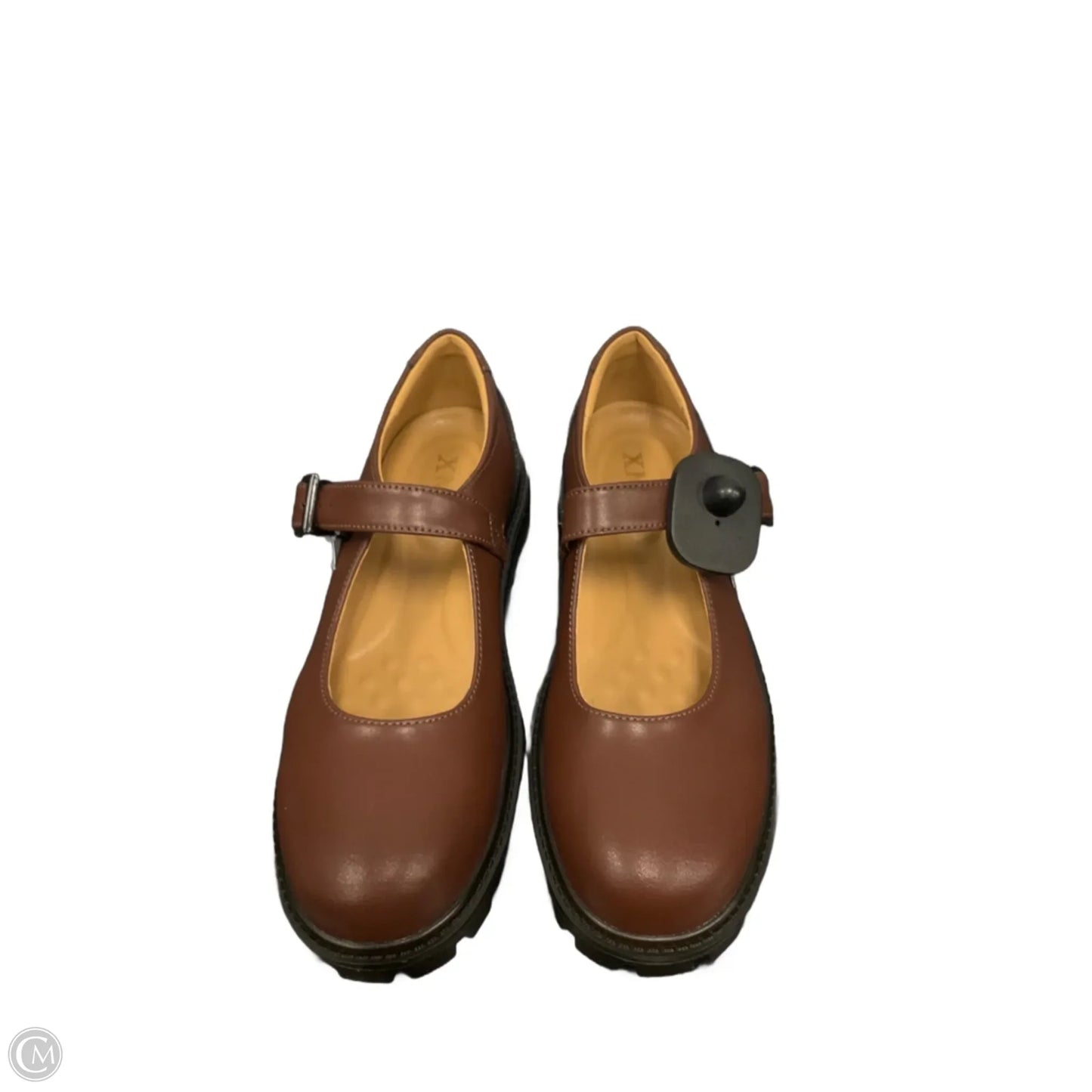 Shoes Flats By Clothes Mentor In Brown, Size: 8.5