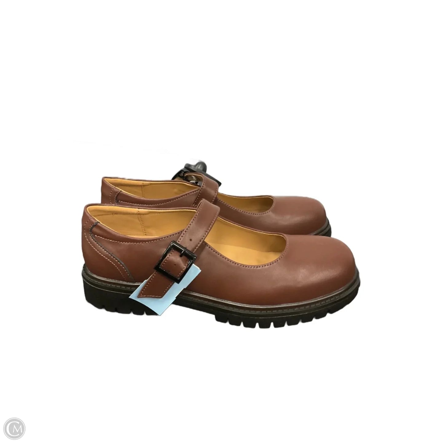 Shoes Flats By Clothes Mentor In Brown, Size: 8.5