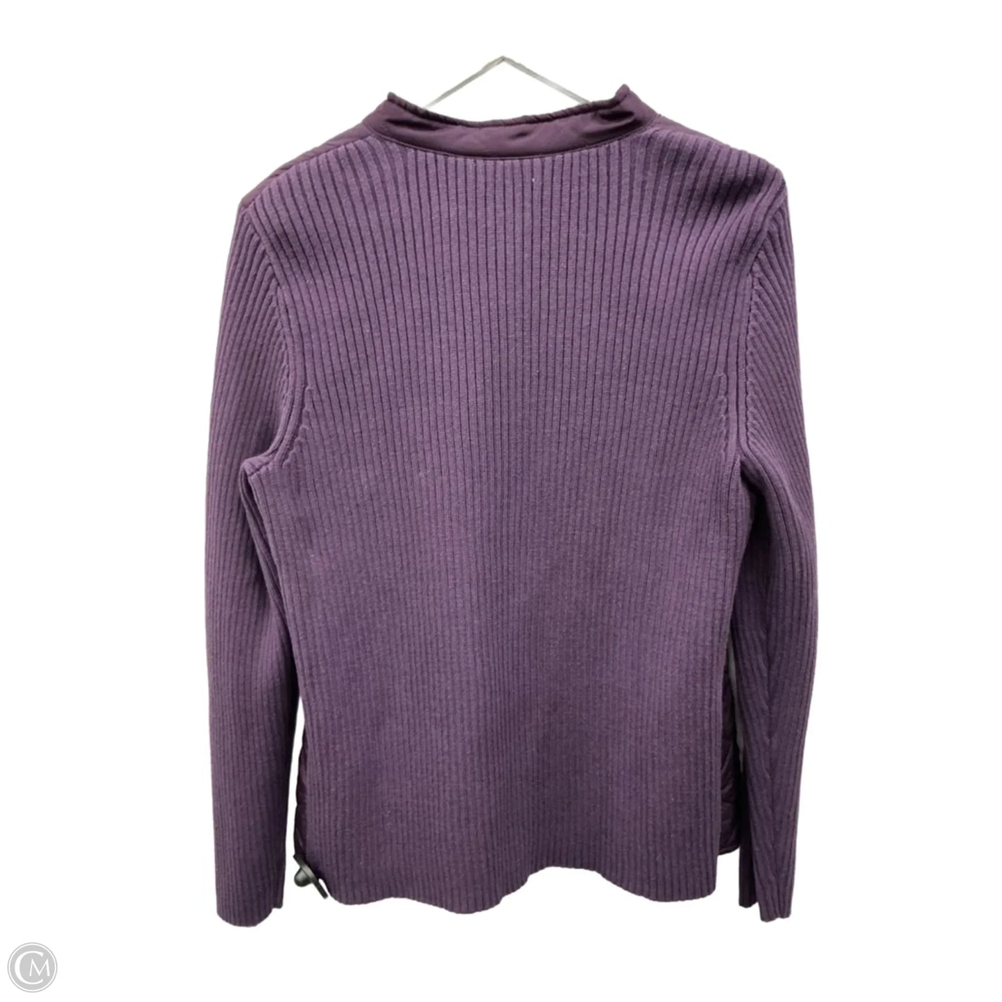 Jacket Shirt By Croft And Barrow In Purple, Size: Xlp