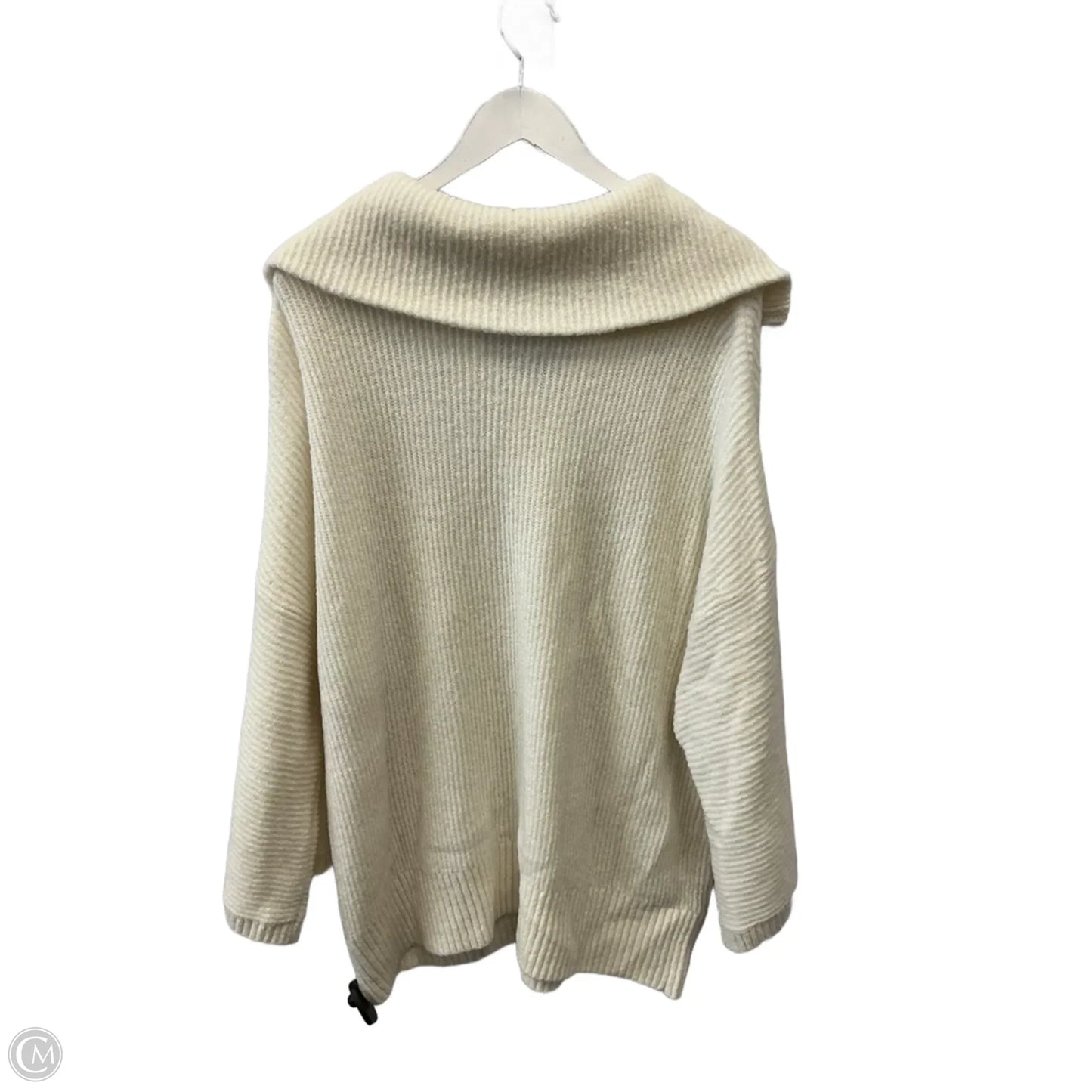 Sweater By Clothes Mentor In Cream, Size: S