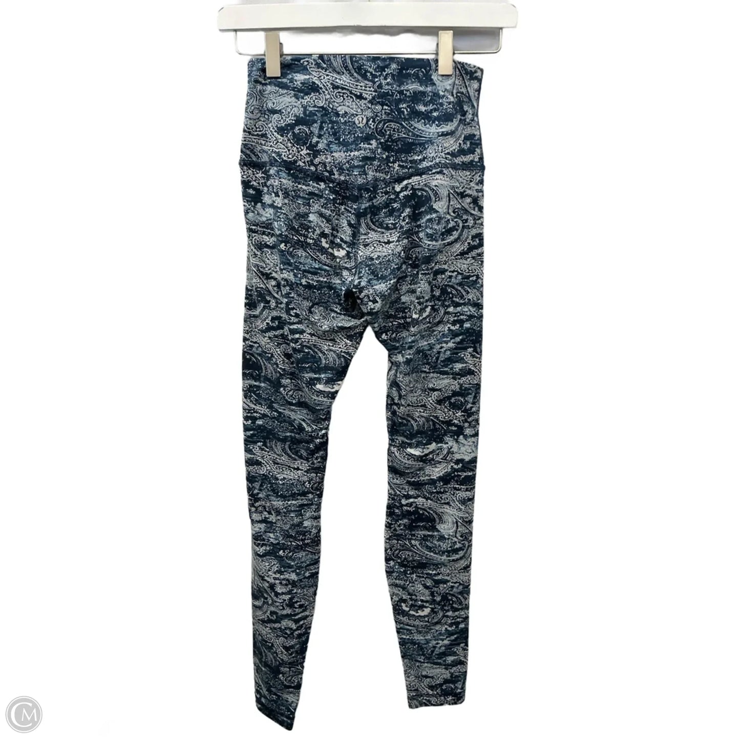 Athletic Leggings By Lululemon In Blue, Size: 4