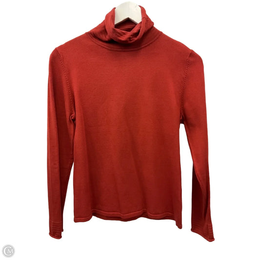 Top Long Sleeve By Canvasback In Red, Size: S