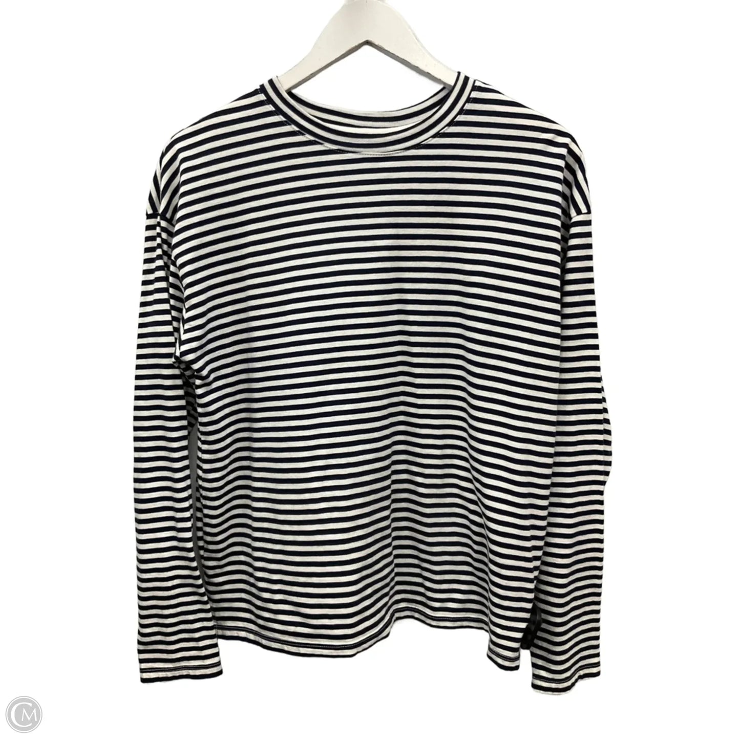 Top Long Sleeve By A New Day In Black & White, Size: S