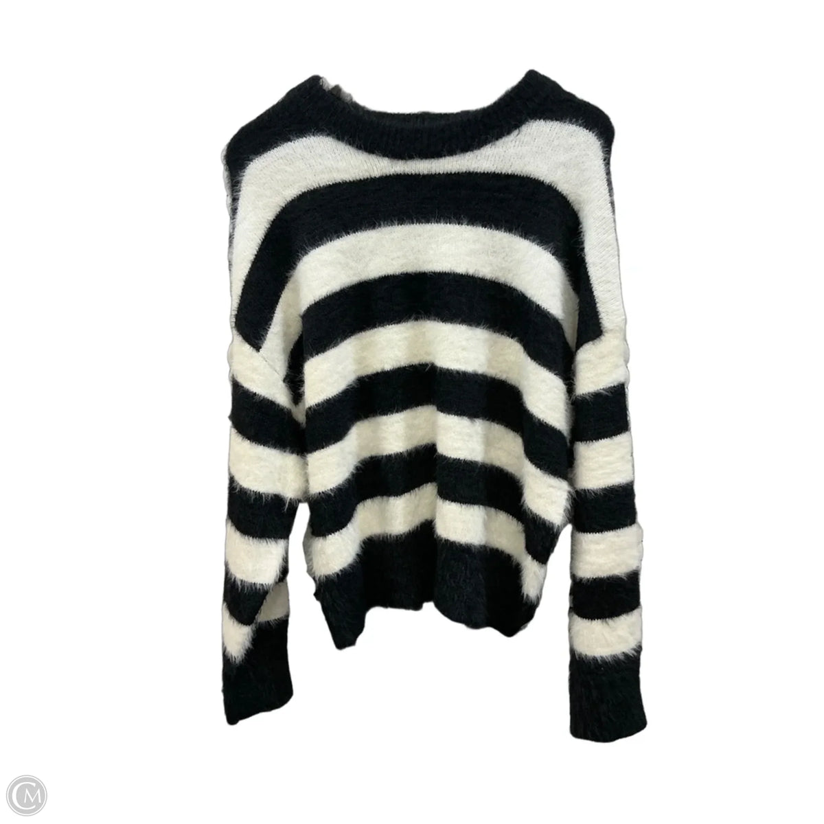 Sweater By A New Day In Black & White, Size: Xl