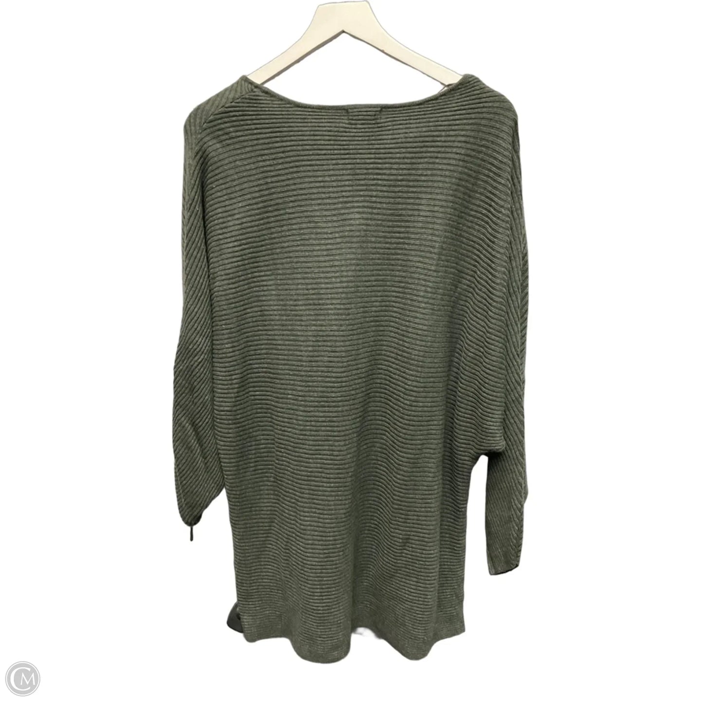 Tunic Long Sleeve By Ana In Grey, Size: Xxl