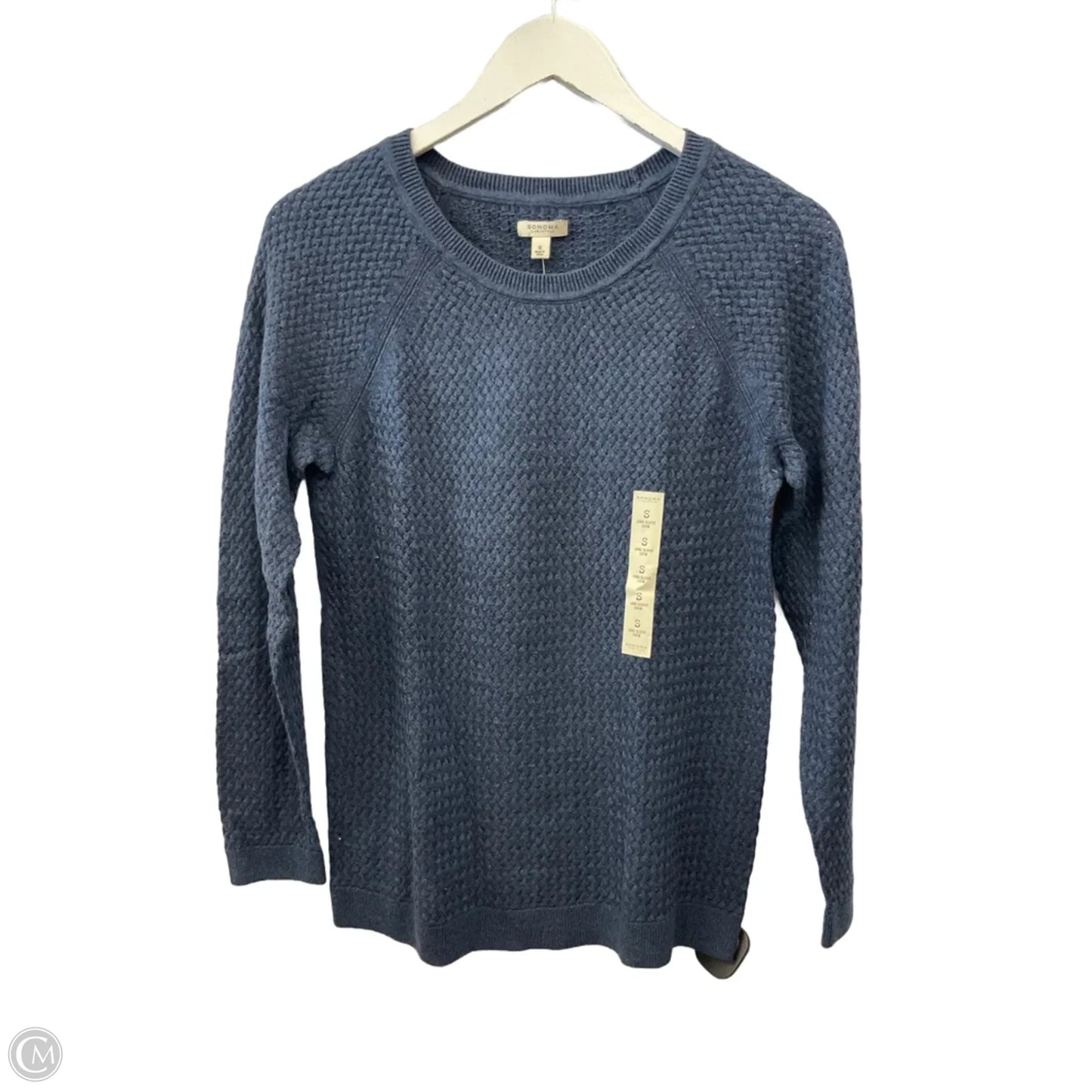 Top Long Sleeve By Sonoma In Blue, Size: S