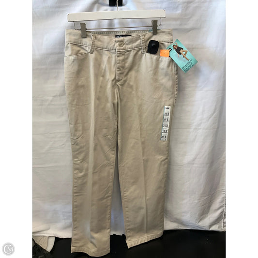 Pants Chinos & Khakis By Lee In Cream, Size: 10
