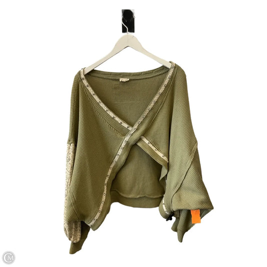 Sweater By Pol In Green, Size: L