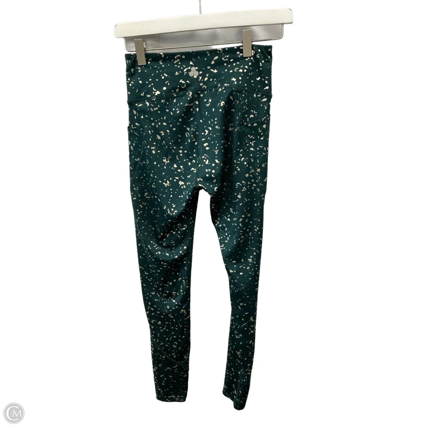 Athletic Leggings By Tek Gear In Teal, Size: S
