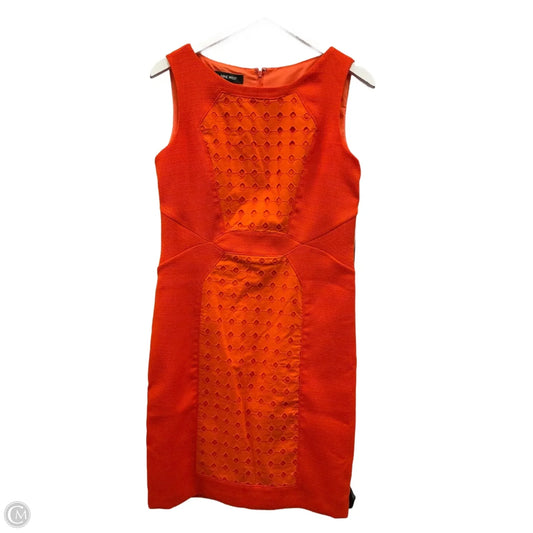 Dress Casual Short By Nine West In Orange, Size: S