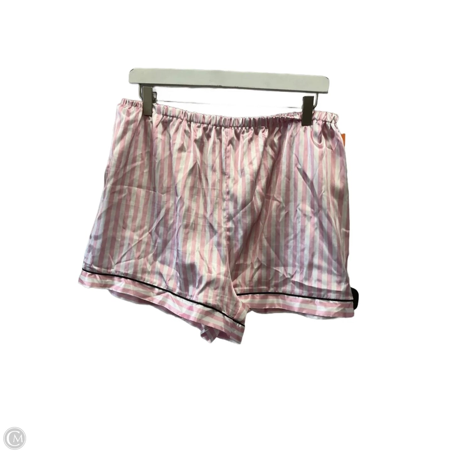 Pajamas 2pc By Clothes Mentor In Pink & White, Size: Xl