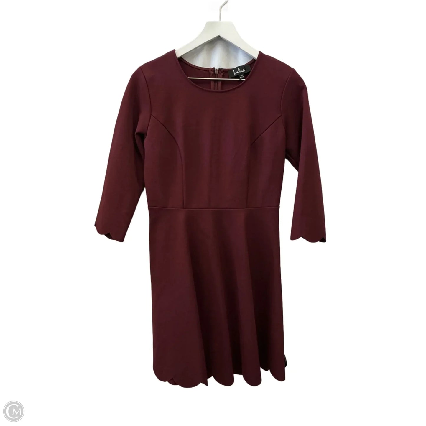 Dress Casual Short By Lulus In Maroon, Size: M