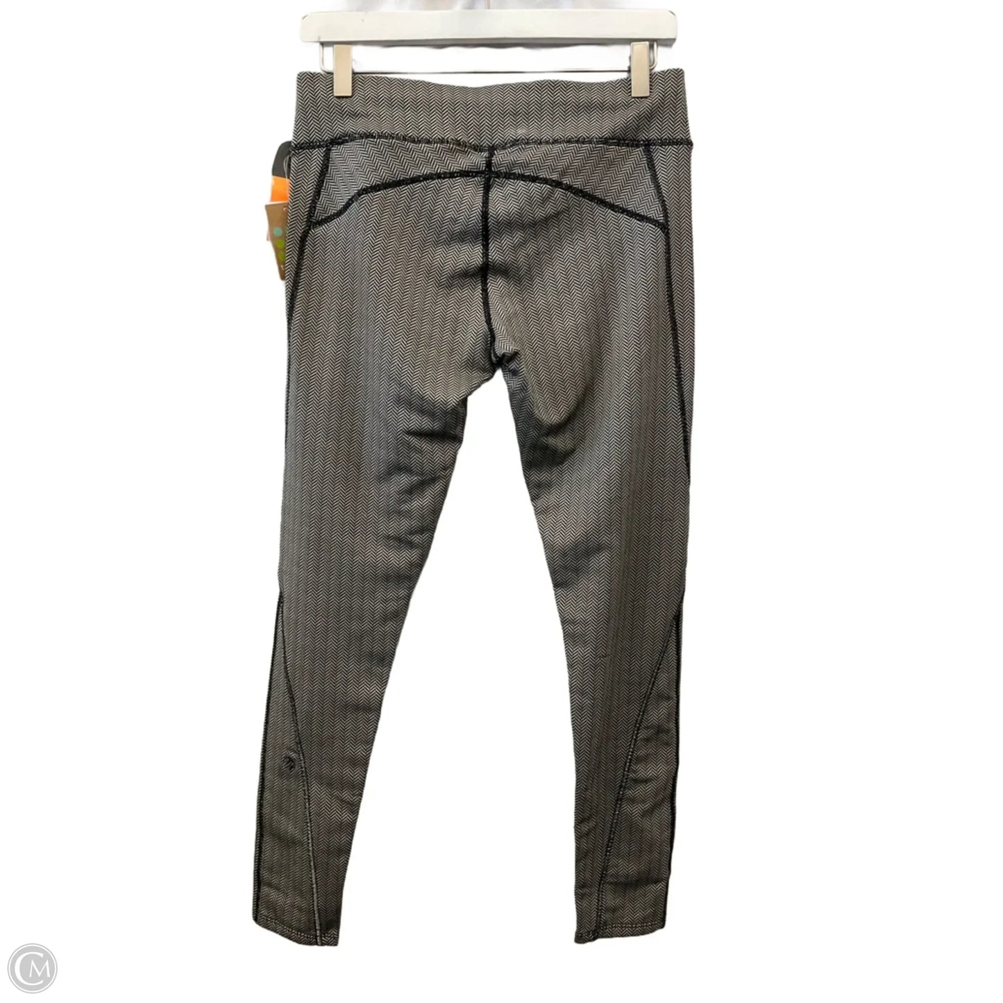 Athletic Leggings By Title Nine In Chevron Pattern, Size: M