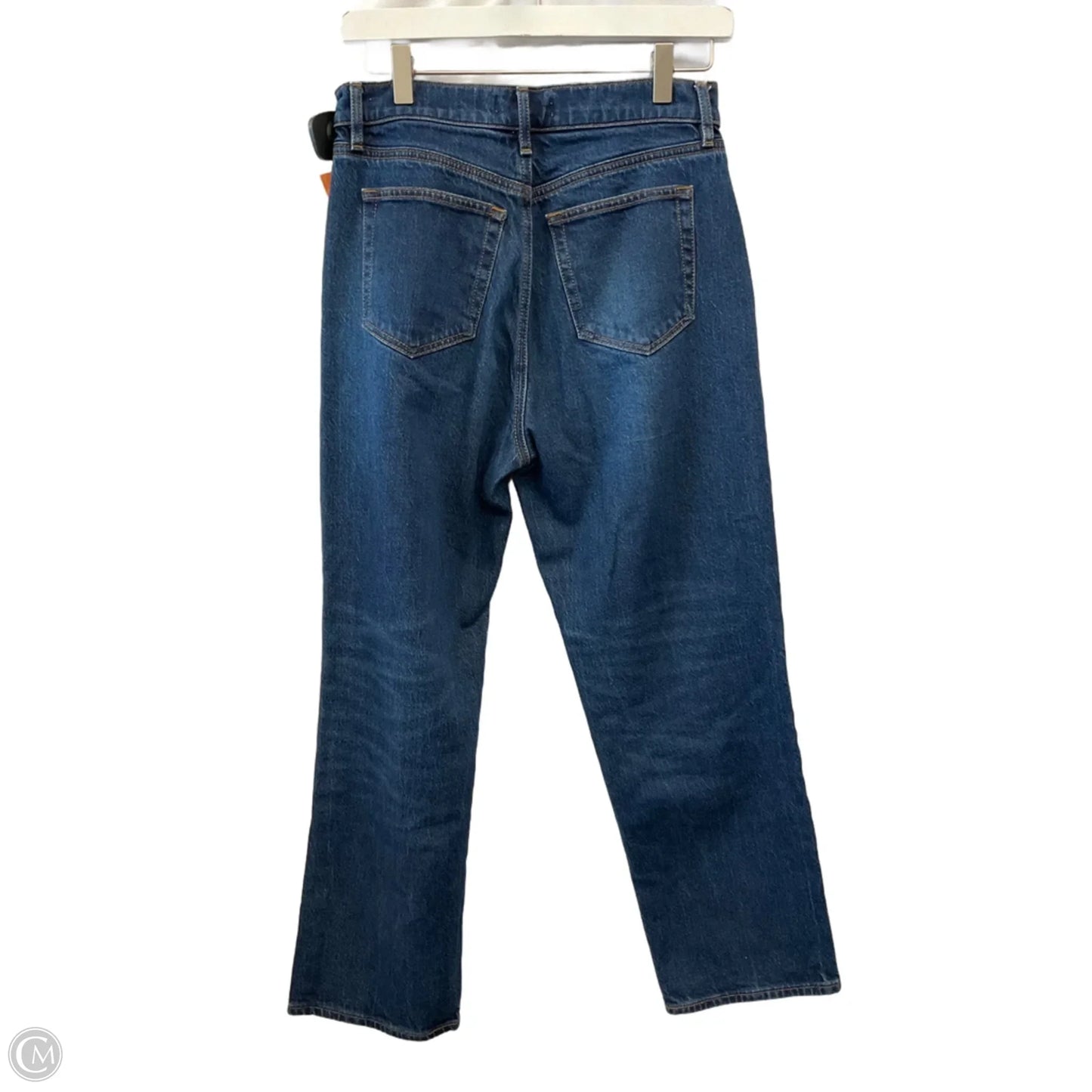 Jeans Straight By Loft In Blue Denim, Size: 4