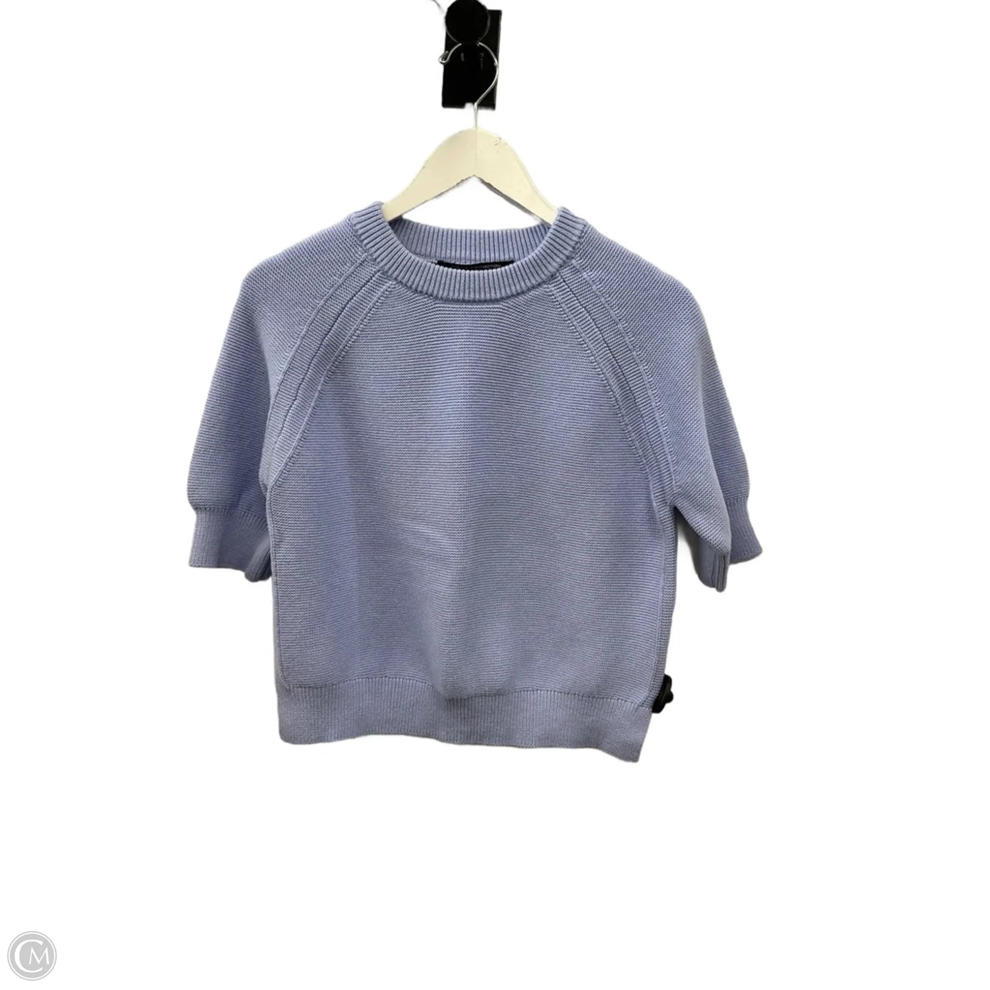Sweater Short Sleeve By French Connection In Purple, Size: L