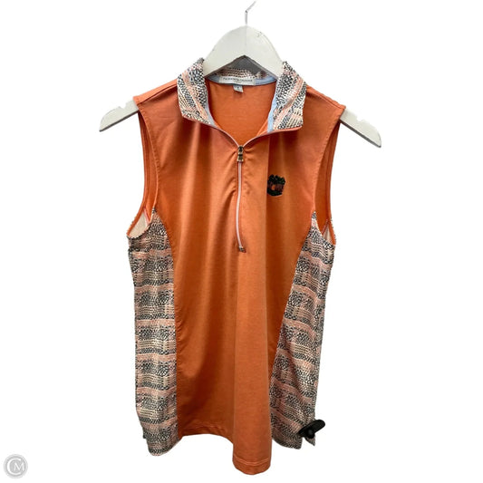 Athletic Tank Top By Clothes Mentor In Orange, Size: M