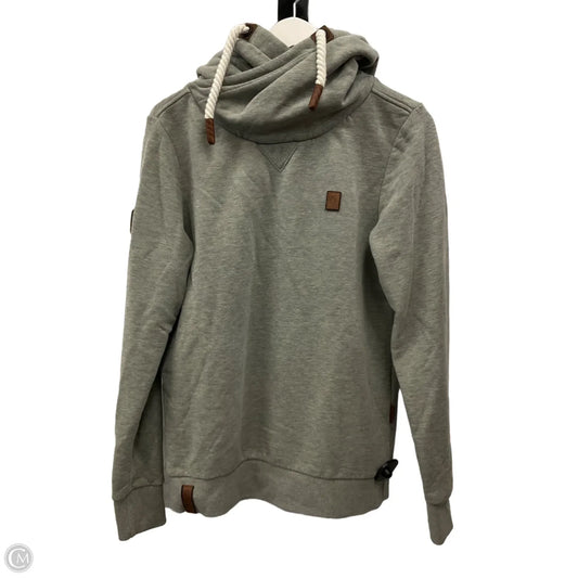 Sweatshirt Hoodie By Clothes Mentor In Green, Size: M