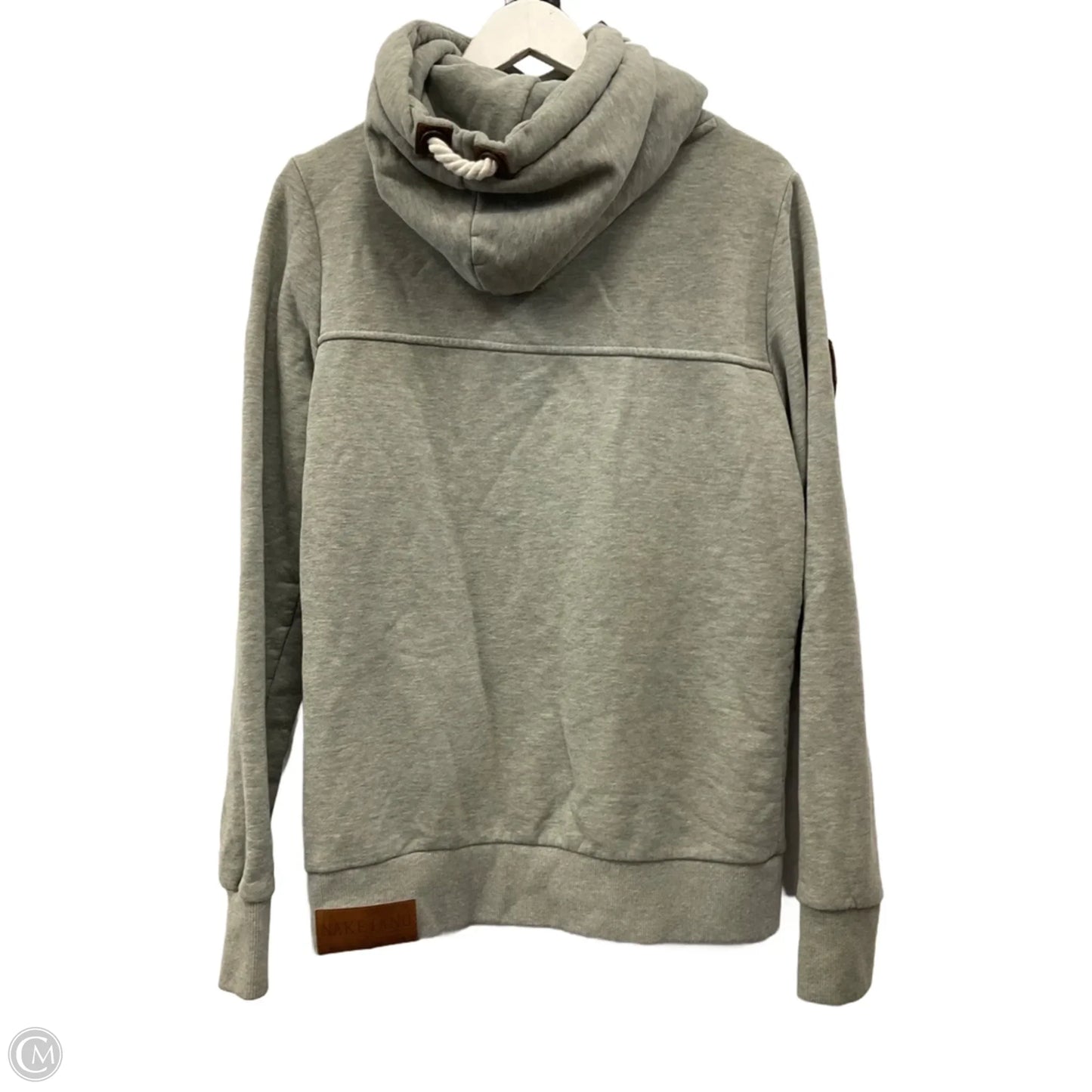 Sweatshirt Hoodie By Clothes Mentor In Green, Size: M