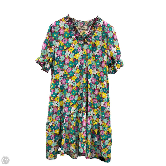Dress Casual Short By Haptics In Floral Print, Size: 1x