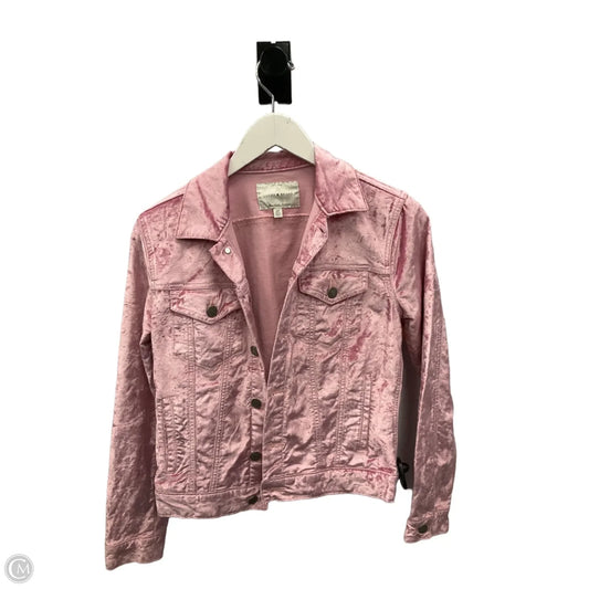 Jacket Other By Lucky Brand In Pink, Size: S