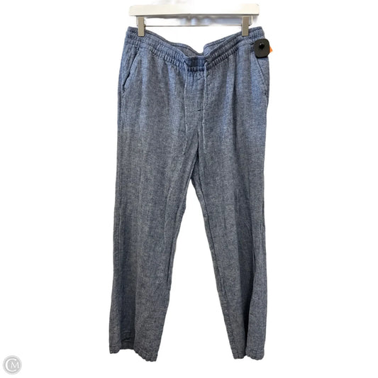 Pants Linen By Old Navy In Blue, Size: 12