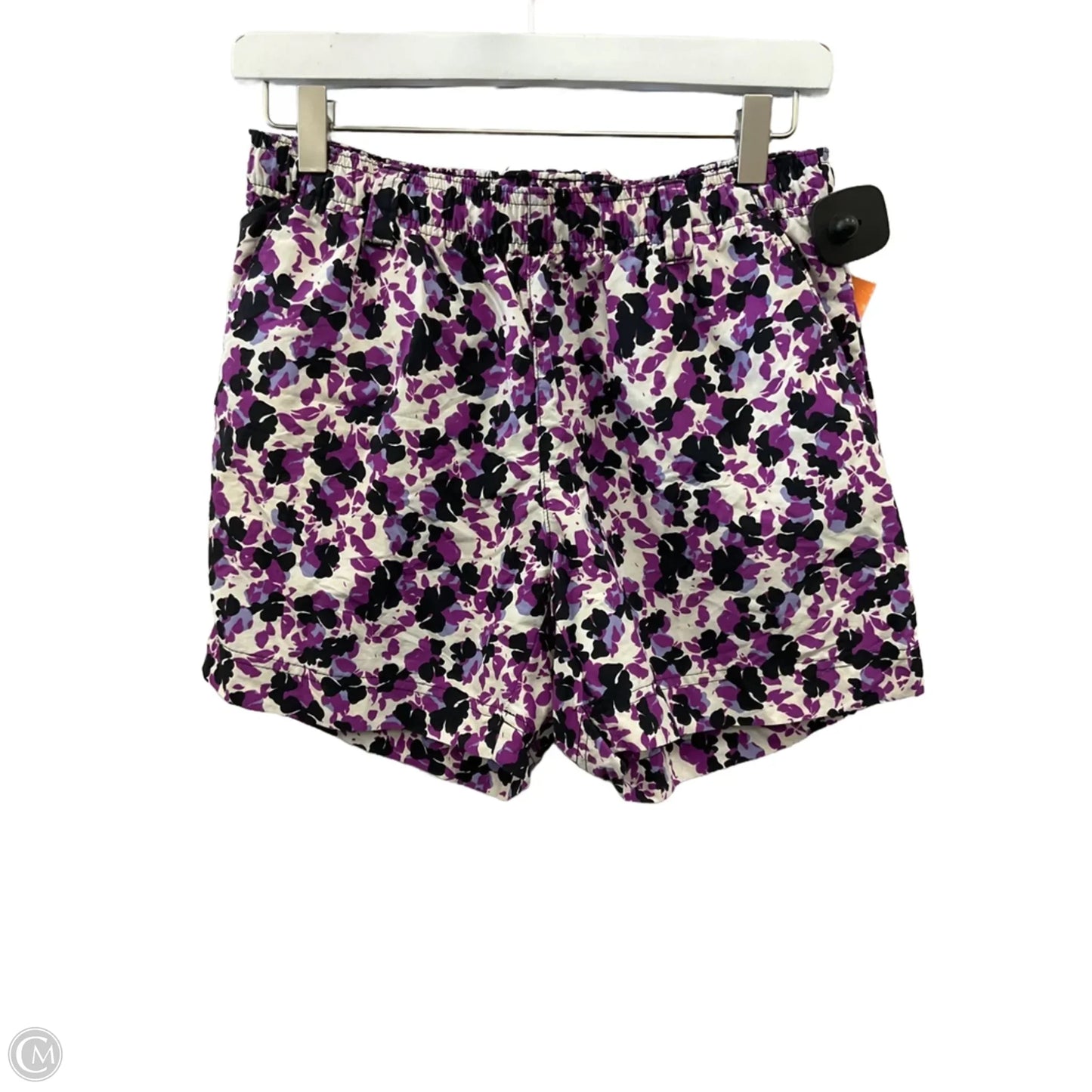 Athletic Shorts By Columbia In Black & Purple, Size: S